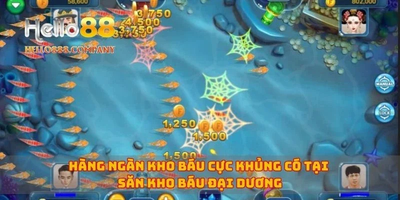 Hàng ngàn kho báu cực khủng có tại săn kho báu đại dương
